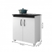Balcão Cooktop - 4 Bocas Fox Armário Para Cozinha Casa