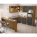 Cozinha 9 Peças Nesher Imperatriz Gourmet Canto 100% MDF
