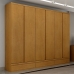 Roupeiro 6 Portas 100%MDF Urbano Damasco Texturizado Josandro
