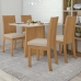 Conjunto Mesa Celebrare 120cm Tampo MDF 4 Cadeiras Athenas - Lopas