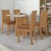 Conjunto Mesa Celebrare 120cm Tampo MDF 4 Cadeiras Athenas - Lopas