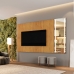 Painel Vitrum 218 Com Espelho Led Mavaular