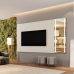 Painel Vitrum 218 Com Espelho Led Mavaular