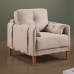 Poltrona Texas Sem Capa Couro - Luxo Decor