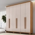 Guarda Roupa Moscou 6 Portas Benetil