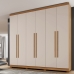 Guarda Roupa New Master 6 Portas Benetil