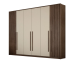 Guarda Roupas 6 Portas Anapolis Ripado S/Pes Valverde