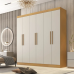 Guarda Roupa Casal 6 Portas 4 Gavetas Belem S/Esp e S/Pes Valverde Moveis