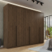 Guarda roupa Casal 6 Portas 8 Gavetas Florianópolis 100% MDF Valverde Moveis
