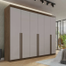 Guarda roupa Casal 6 Portas 8 Gavetas Florianópolis 100% MDF Valverde Moveis
