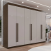 Guarda Roupa Casal 6 Portas 6 Gavetas Gramado 100% MDF Valverde Moveis