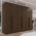 Guarda Roupa Casal 6 Portas 6 Gavetas Gramado 100% MDF Valverde Moveis