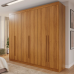 Guarda Roupa Casal Uberaba 6 Portas 4 Gavetas 100% MDF Valverde Moveis