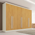 Guarda Roupa Valencia 6 Postas 6 Gavetas 100% Mdf - Mademarcs