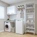 Lavanderia Modulada 1 Armário Multiuso e Armário Aéreo Belém - Kaiki Móveis
