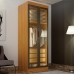 Guarda Roupa Modulado 2 Portas Reflecta Orion - Leifer
