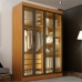 Guarda-roupa 4 Portas Reflecta com Led Orion - Leifer