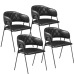 Kit 4 Cadeiras para Sala de Jantar Siena Primeira Linha