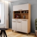 Kit Italia 4 Portas 6 Estantes Arte Moveis