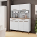 Kit Italia 6 Portas 2 Gavetas 6 Estantes Arte Moveis
