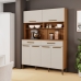 Kit Italia 6 Portas 2 Gavetas 6 Estantes Arte Moveis