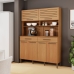 Kit Italia 6 Portas 2 Gavetas 6 Estantes Arte Moveis