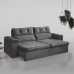 SOFA RETRATIL E RECLINAVEL TORONTO 250CM 4 LUGAR KC REI DE CASA VELUDO