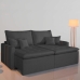 SOFA RETRATIL BOSTON 220CM 3 LUGARES KC REI DE CASA VELUDO