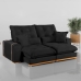 SOFA RETRATIL E RECLINAVEL MILANO 250CM 4 LUGARES KC REI DE CASA VELUDO