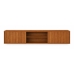 Rack Para TV 75 polegadas Suspenso Zeus 2 Portas C/ Aplique Canelado 100%MDF