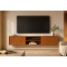 Rack Para TV 75 polegadas Suspenso Zeus 2 Portas C/ Aplique Canelado 100%MDF