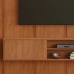 Rack Para TV 75 polegadas Suspenso Zeus 2 Portas C/ Aplique Canelado 100%MDF