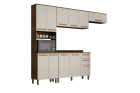 Cozinha Compacta 4 Peças 11 Portas Alpes Valdemoveis