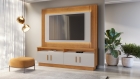 Estante para Tv ate 65 Polegadas e Home Regalo Candian - JCM Movelaria