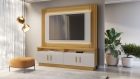 Estante para Tv ate 65 Polegadas e Home Regalo Candian - JCM Movelaria