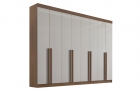 Guarda Roupa Casal 8 Portas 8 Gavetas com pés Daymont - D Doro