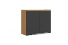 Armário Aéreo de Cozinha 80cm 2 Portas New Porto - Itatiaia