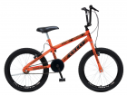 Bicicleta Max Boy CROSS, Aro 20 S/M 36 Raias, Freios V-Brake Nylon, Descanso Lateral, Aro 20, Roda Livre 1V 18D, Guidão Cross/BMX