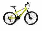 Bicicleta Colli Mônaco Aro 26 Disco 21 V Rapid Fire Cor Vermelho Tamanho do quadro 13,5