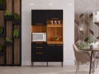 Armário De Cozinha 5 Portas 2 Gavetas Dubai Salleto
