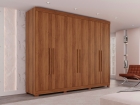 Guarda-roupa Casal 6 Portas 6 Gavetas Órion Premium Salleto