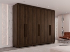 Guarda-roupa Casal 6 Portas 6 Gavetas Órion Premium Salleto