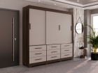 Guarda-Roupa New Star 3 Portas 9 Gavetas 1,80 Salleto