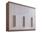 Guarda Roupa Casal 6 Portas 7 Gavetas sem pés Athos - D Doro