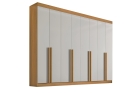 Guarda Roupa Casal 8 Portas 8 Gavetas com pés Daymont - D Doro