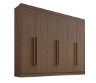 Guarda Roupa Casal 6 Portas 7 Gavetas com pés Athos - D Doro