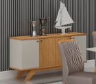 Buffet Ilh&eacute;us 150cm 4 Portas 1 Gaveta