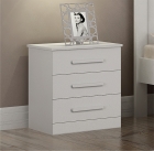 Mesa de Cabeceira 3 Gavetas Rubi