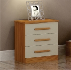 Mesa de Cabeceira 3 Gavetas Rubi