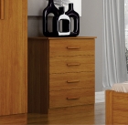 C&ocirc;moda 4 Gavetas Rubi Bronze